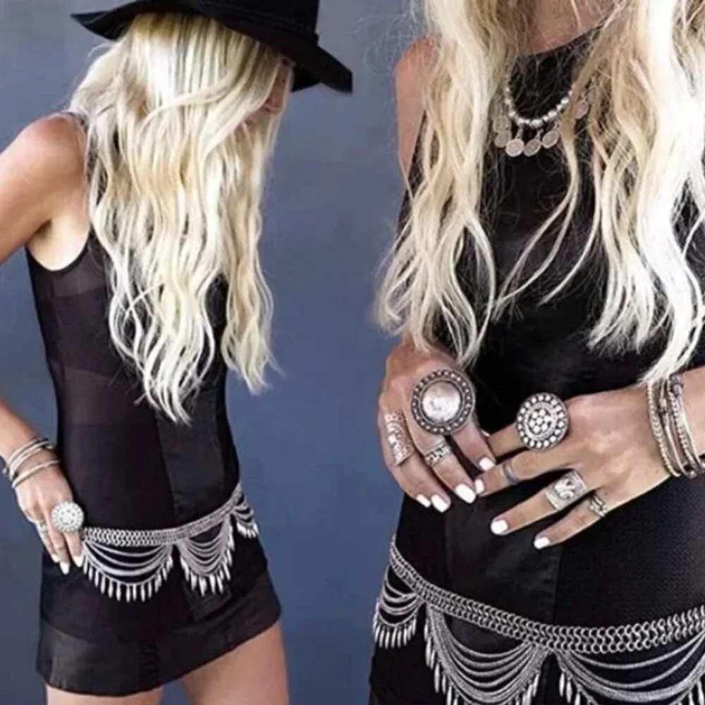 Waist chain beach belly body chains fashion jewelry nightclub accessory